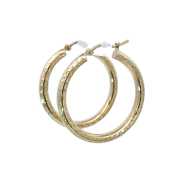 Gold Hoop Earring