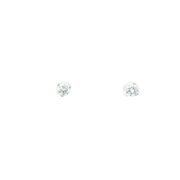 1/4CTW LAB DIAMOND STUD EARRINGS