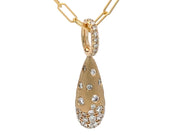 DILAMANI - DIAMOND 3D TEARDROP NECKLACE