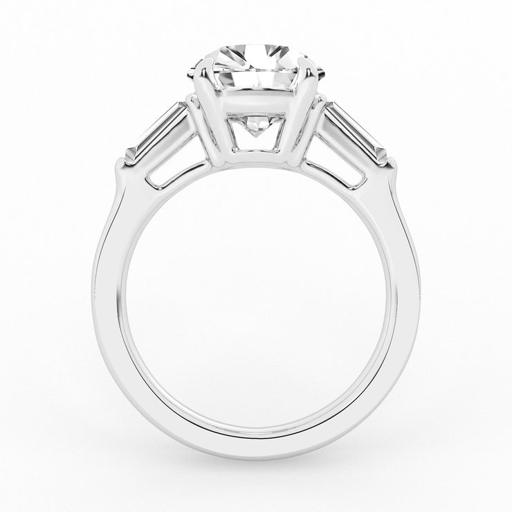 DIAMOND ENGAGEMENT RING – 3 CT ROUND CENTER