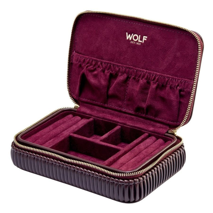 Wolf - Bella Zip Case - Bordeaux