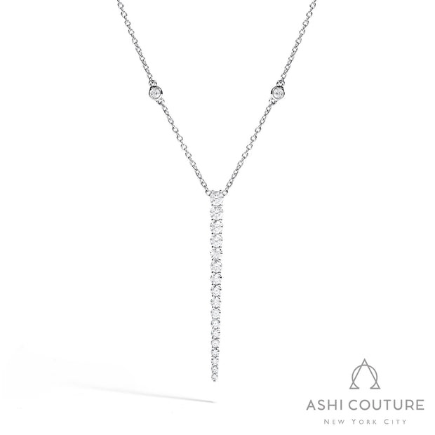 Couture Graduating Diamond Pendant