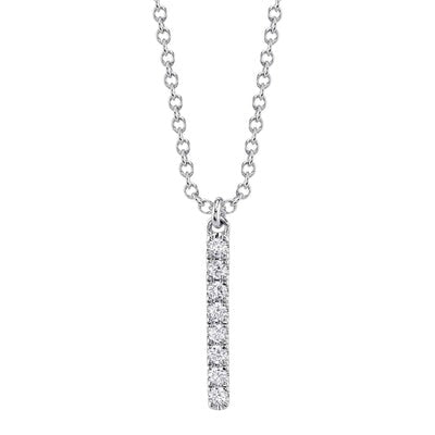 SHY CREATION - DIAMOND BAR PENDANT