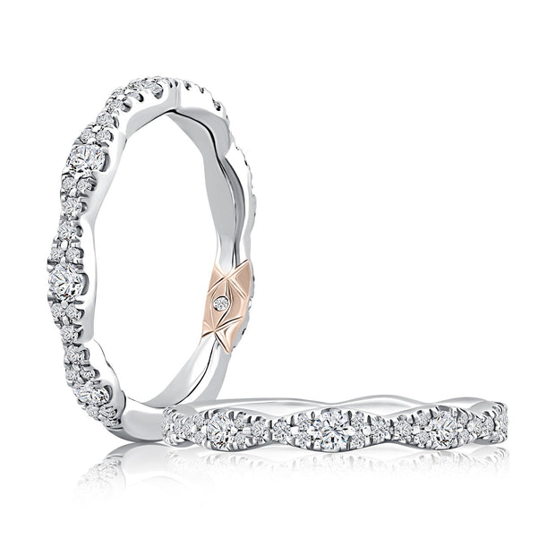 A Jaffe - Marquise Cluster Diamond Band - 1/2 CT