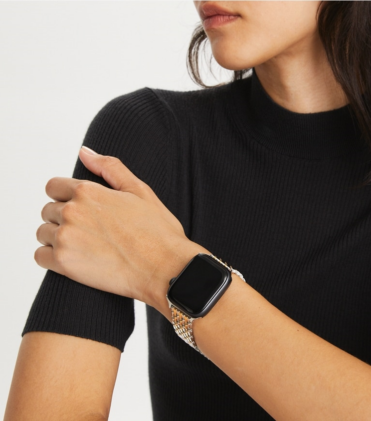 Tory Burch - Eleanor Band For Apple Watch® Two Tone