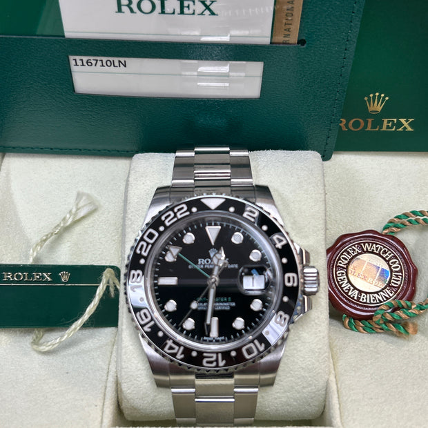 ROLEX GMT MASTER II 116710LN