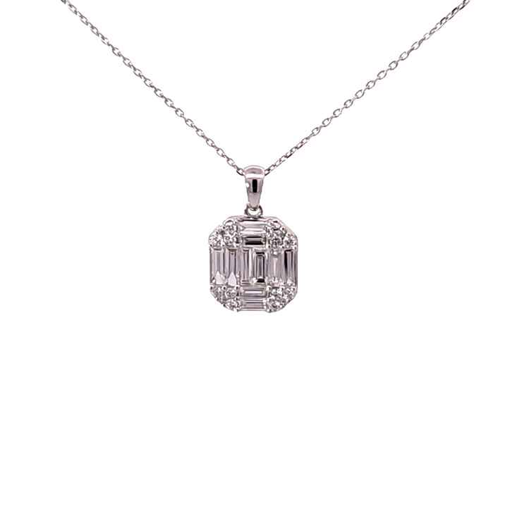 DIAMOND CLUSTER PENDANT