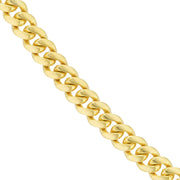 YELLOW GOLD MIAMI CUBAN CHAIN 22"