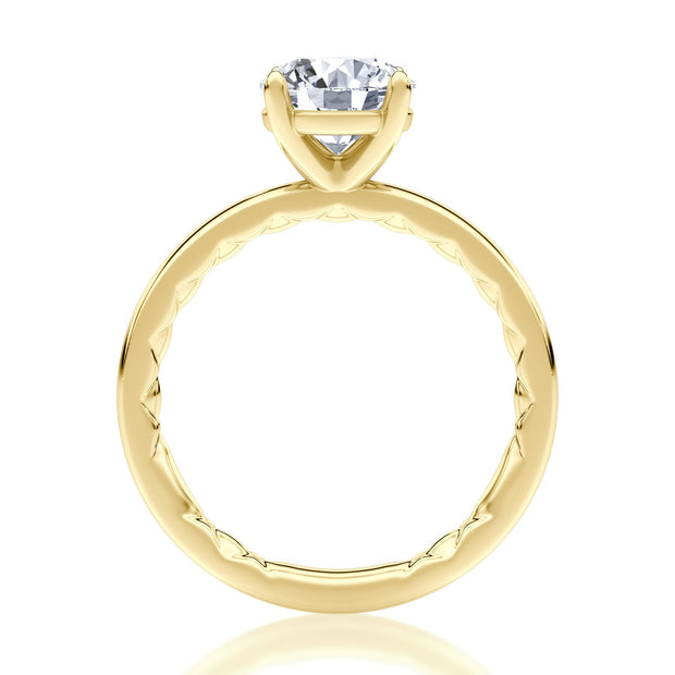 A JAFFE - DIAMOND SOLITAIRE SETTING