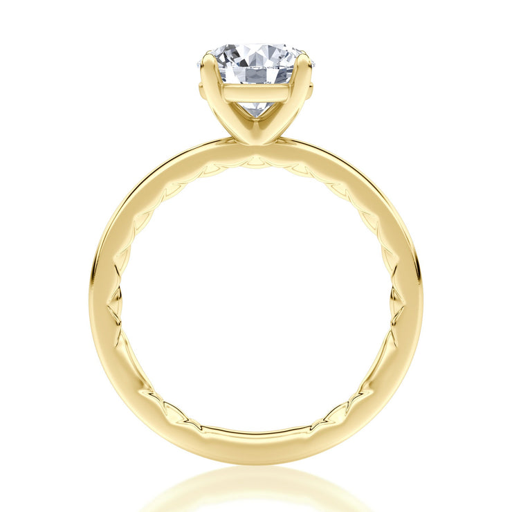 A JAFFE - DIAMOND SOLITAIRE SETTING