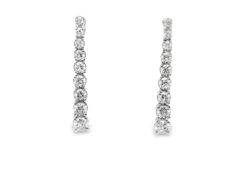 Diamond Dangle Earring