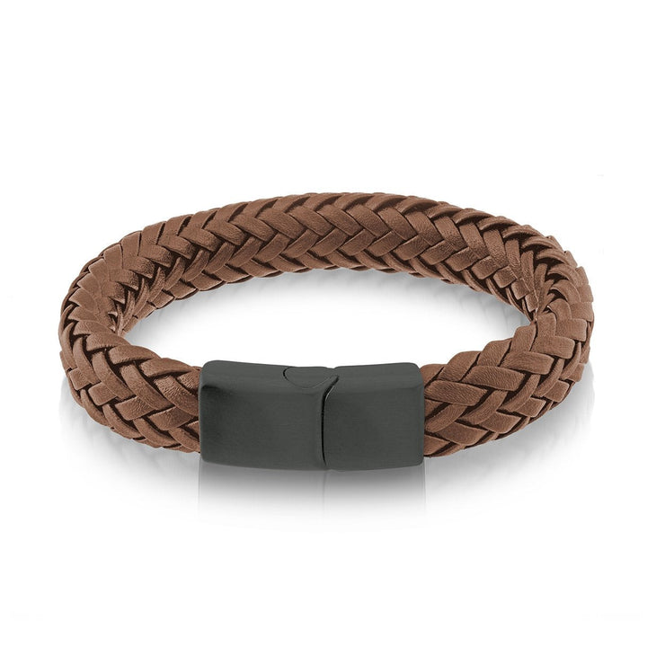 Plaited Leather Bracelet