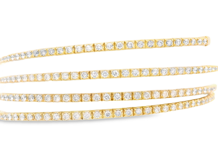 Diamond Bangle Bracelet