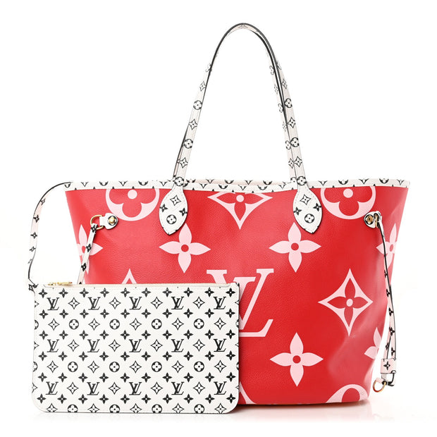 Louis Vuitton Neverfull Monogram Rouge