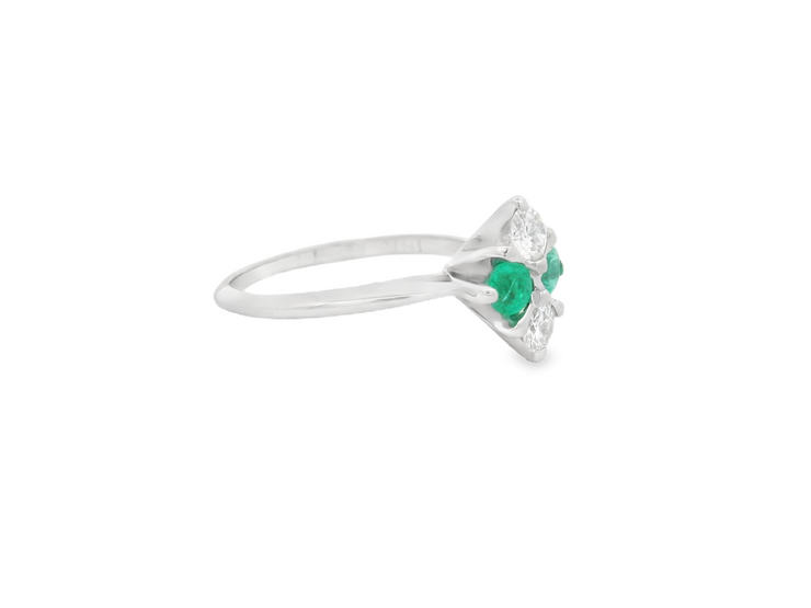 Emerald & Diamond Ring