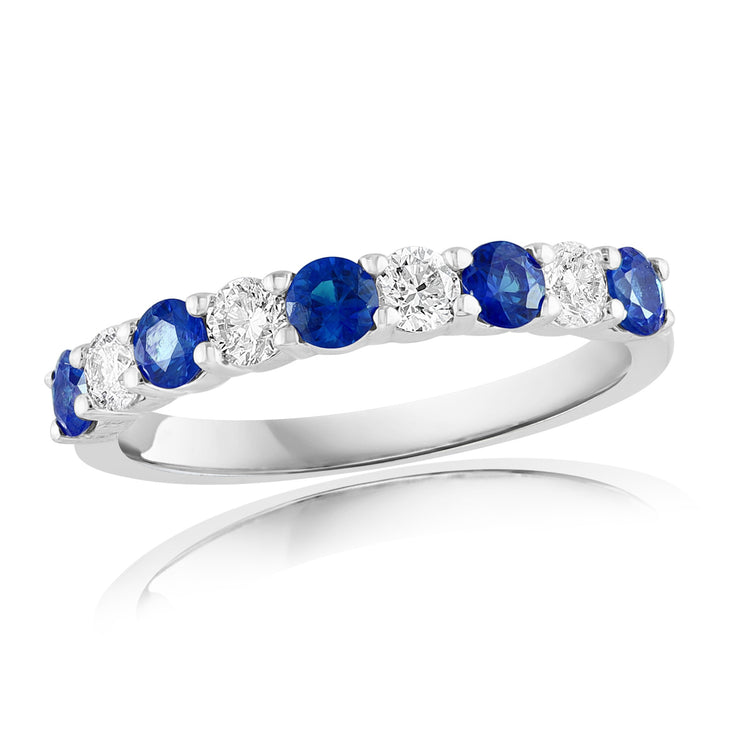 SAPPHIRE & DIAMOND BAND