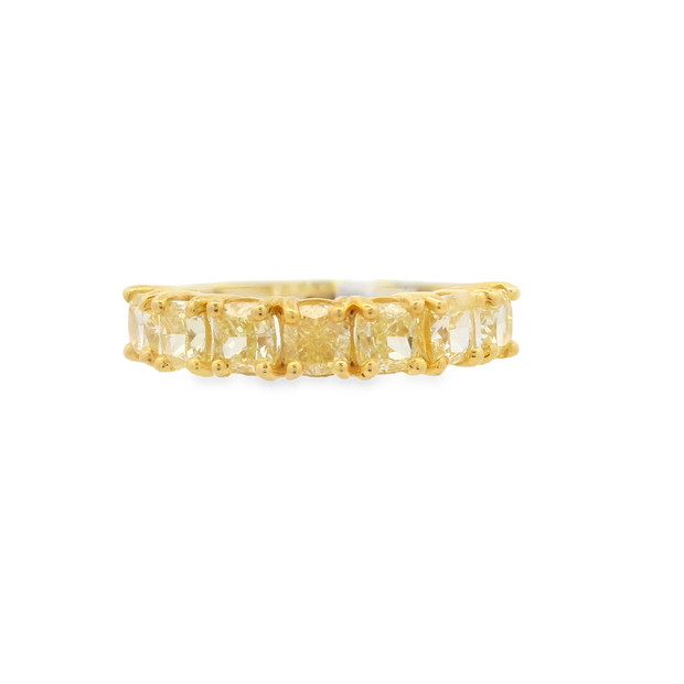 Yellow Diamond Band - 2 Ct