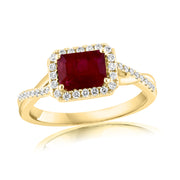 Ruby & Diamond Ring