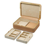 Wolf - Bella Medium Jewelry Box - Mocha