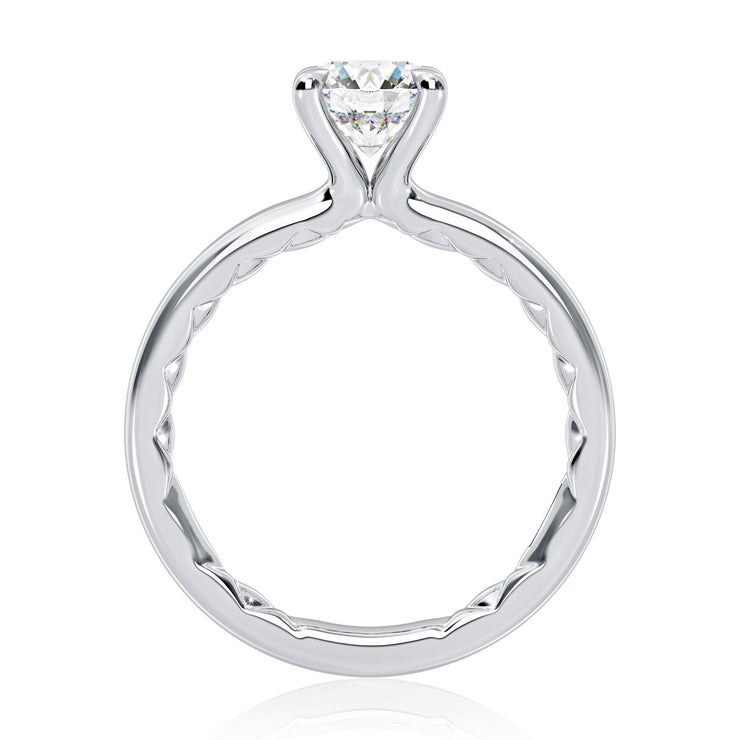 A Jaffe - Diamond Solitaire Engagement Ring Setting