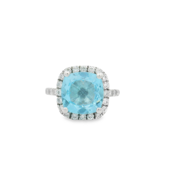 Blue Topaz Ring