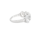 Oval Diamond 5 Stone Band