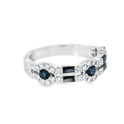 Sapphire & Diamond Ring