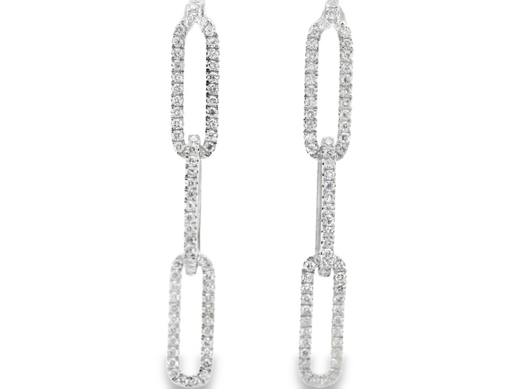 Diamond Dangle Earring