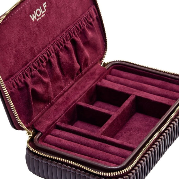 Wolf - Bella Zip Case - Bordeaux