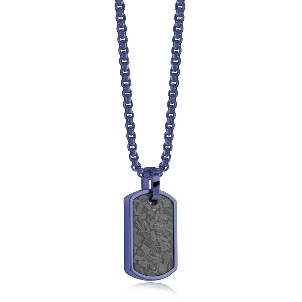 Carbon Fiber Dog Tag Pendant