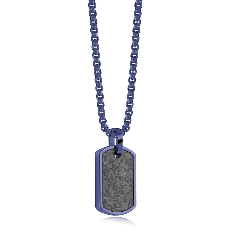 Carbon Fiber Dog Tag Pendant