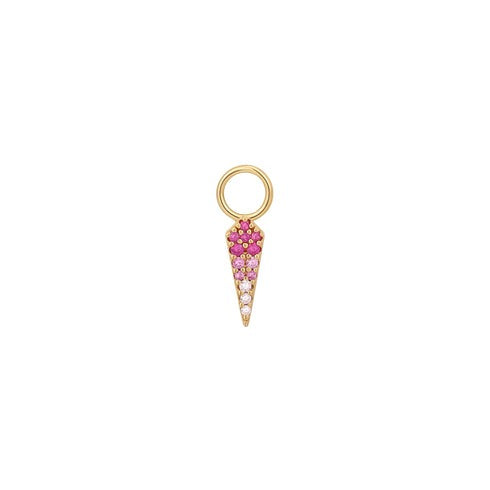 ANIA HAIE - PINK OMBRE EARRING CHARM