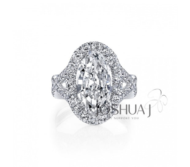 Diamond Engagement Ring - 3 Ct Oval
