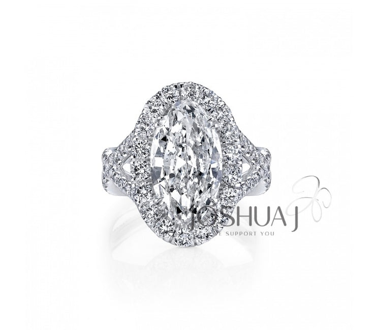 Diamond Engagement Ring - 3 Ct Oval