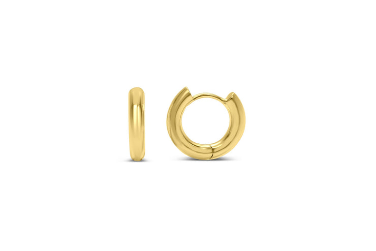 Silver Hoop Earring