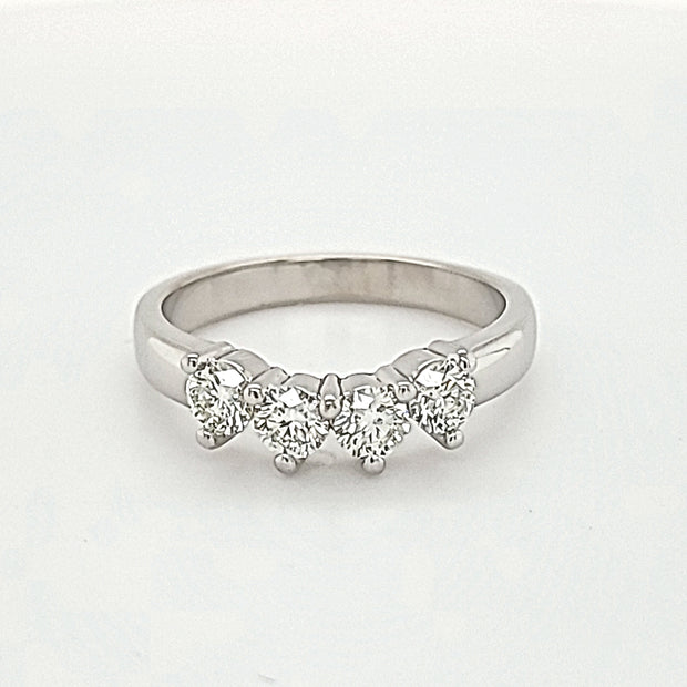 Diamond Wedding Bands  -  Women'