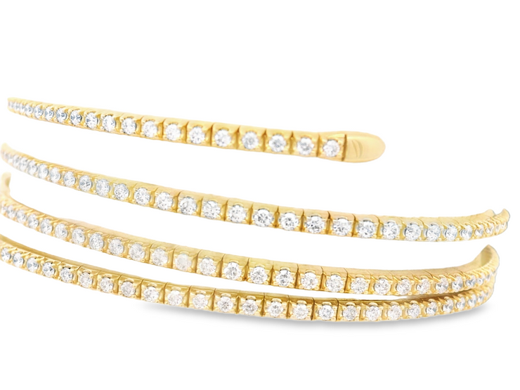 Diamond Bangle Bracelet