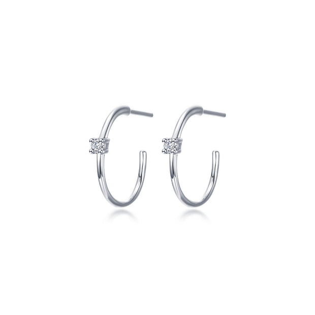 LAFONN - HIGH POLISH HOOP EARRINGS