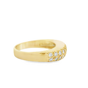Flat Top Diamond Band