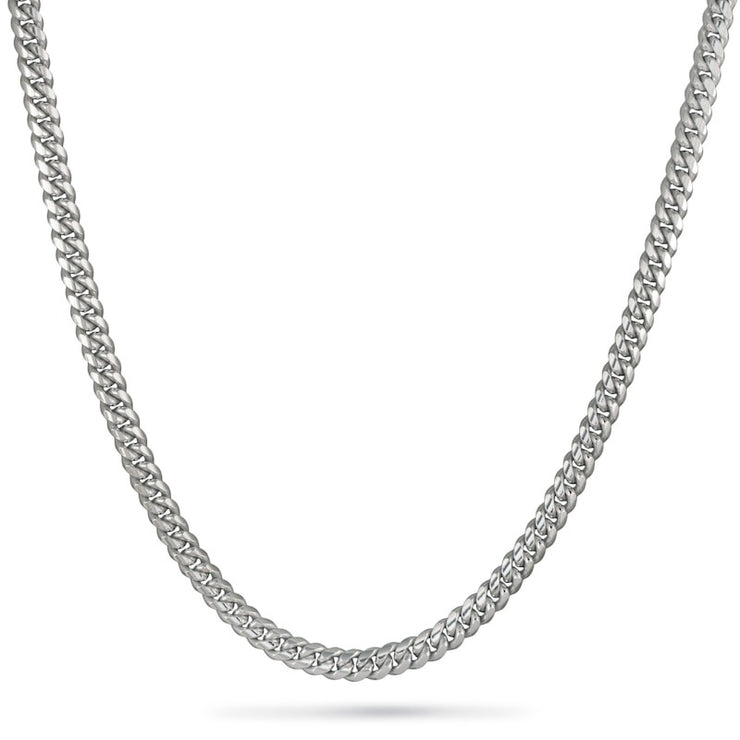 STERLING SILVER CUBAN CHAIN 20"