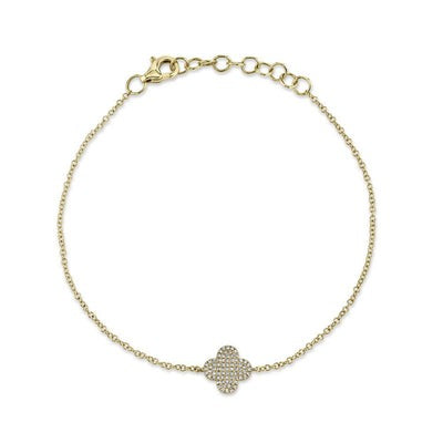 SHY CREATION - DIAMOND CLOVER BRACELET