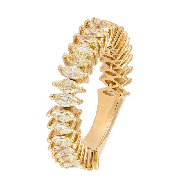 Marquise Diamond Fashion Ring