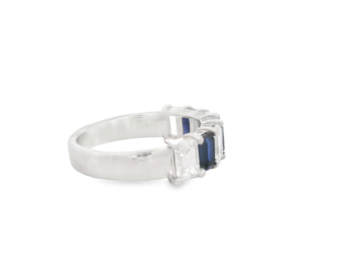 Sapphire & Diamond Ring