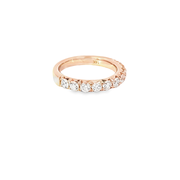 FRENCH PAVE DIAMOND WEDDING BAND – 1.00 TCW