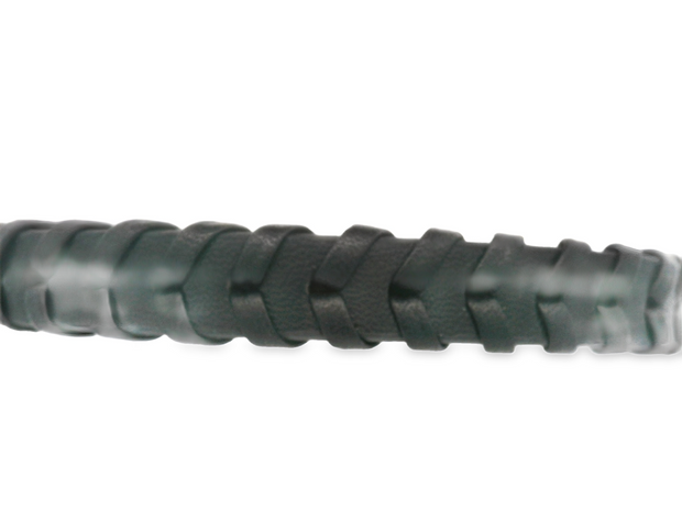 Black Leather Bracelet