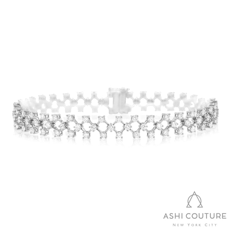 Couture Mesh Diamond Bracelet