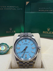 2020 Rolex Oyster Perpetual - Tiffany Blue Dial