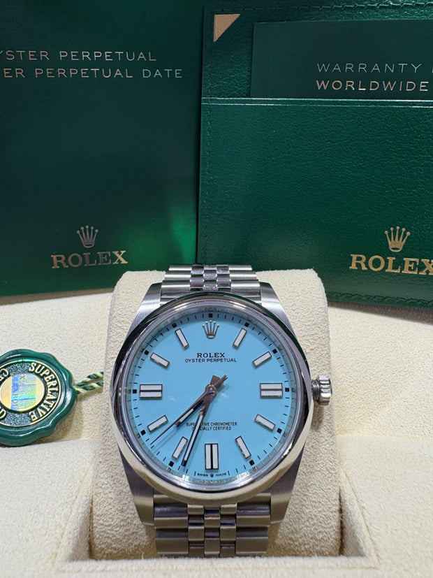 2020 Rolex Oyster Perpetual - Tiffany Blue Dial