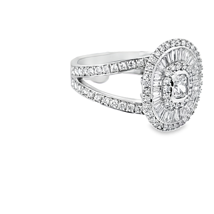 CUSHION DIAMOND RING