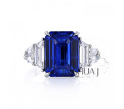 JOSHUA J - SAPPHIRE & DIAMOND RING